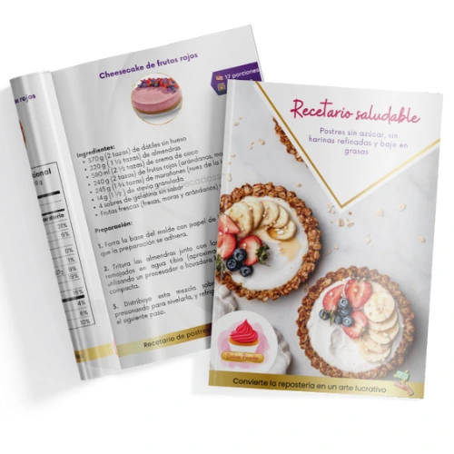 2 Postres Saludables Pack