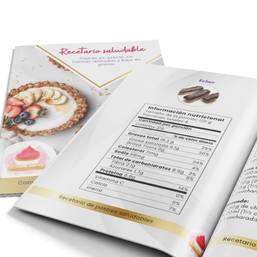 3 Postres Saludables Pack